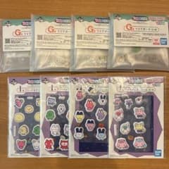 一番くじ　たまごっち　G賞　全4種 I賞 ブリード＆デコシール 4種類のサムネイル