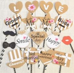 秋色 フォトプロップス 結婚式や前撮りにのサムネイル