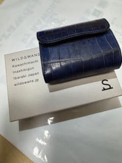 最終値下げ！WILDSWANS イーノ　藍染クロコ 最終値下げ！WILDSWANS イーノ 藍染クロコ - メルカリ