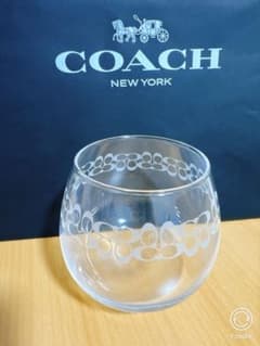COACH ガラス製 グラス コップのサムネイル