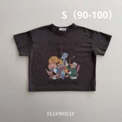 ♦︎新品♦︎elly molly Happy crew box T（S）のサムネイル