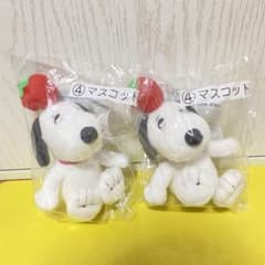 スヌーピー くじ マスコット 2点セットのサムネイル