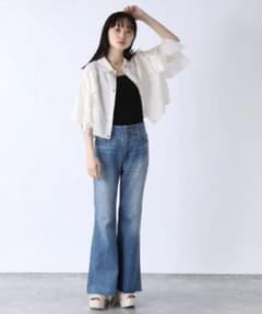 JEANASIS リッチフリルショートシャツssのサムネイル