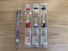 MUJI こすって消せるボールペン 替芯 3色セットのサムネイル