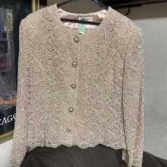 HARDY AMIES ジャケット 婦人 フォーマル　結婚式　披露宴　華やか上品のサムネイル