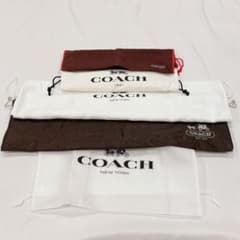 COACH 保存袋 巾着 5枚セット - メルカリ