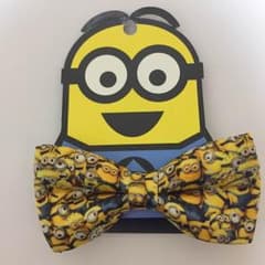 【新品未使用】ミニオンズ 蝶ネクタイ リボンのサムネイル
