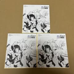 ブルーアーカイブ ブルアカ 便利屋68業務日誌 ミニ色紙 3枚