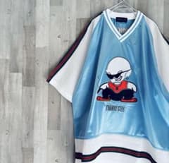 FRANKYGUY ゲームシャツ ヒップホップ B系 ストリートファッション