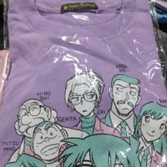【新品】L　名探偵コナン パープル　24時間テレビ チャリティーTシャツ 紫のサムネイル