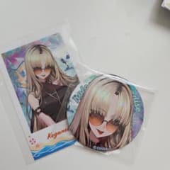 ホロライブ 虎金妃笑虎缶バッジ ＆ カードセットのサムネイル