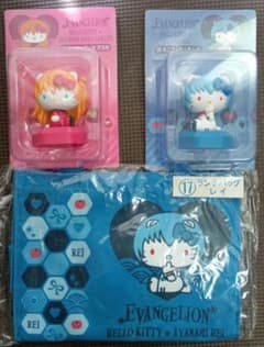 エヴァンゲリオン ハローキティ フィギュア 2体セット（おまけランチ