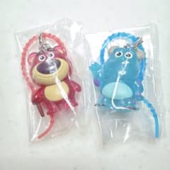 ピクサー ガチャガチャ キーホルダー 2種セットのサムネイル