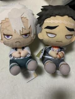 鬼滅の刃 でっかいぽふっとぬいぐるみ 不死川実弥 悲鳴嶼行冥のサムネイル