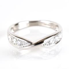 ヴァンドーム青山 現行品 新品仕上げ済 ダイヤ リング Pt950 プラチナ ダイヤモンドリング Pt950 ヴァンドーム青山 9号 【公式通販】