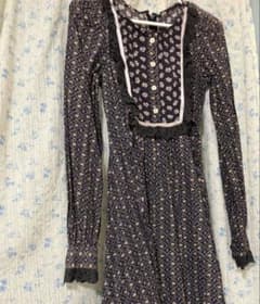 gunne sax 長袖　小花柄ワンピースのサムネイル