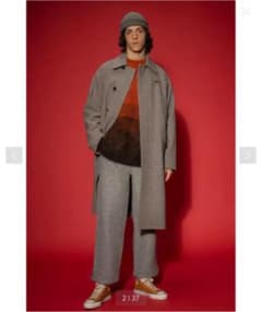 monkey time FRC MLN BAL COATウールステンカラーコートのサムネイル