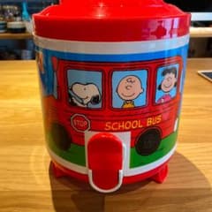 ★Snoopy  ウォーターサーバー バス （赤）　保冷/スヌーピーアウトドアのサムネイル