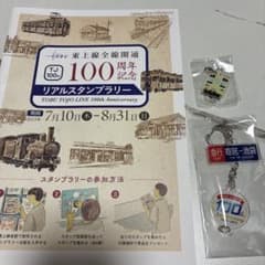 東武東上線100周年記念スタンプラリーグッズのサムネイル