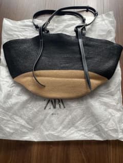 【美品】ZARAかごバックのサムネイル