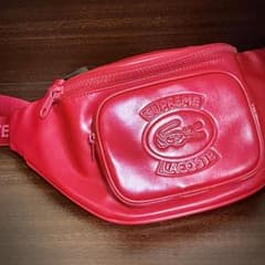 【レア】supreme×LACOSTE 18ss ベルトバッグのサムネイル