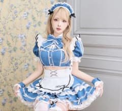 タグ付き】シュガーブルーサスペンダーデニムメイドMalymoon マリー