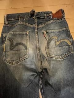 EVISU エヴィス LOT2000 No.2 赤耳 セルビッジ デニムパンツ - メルカリ