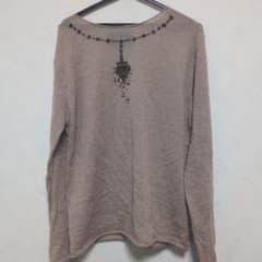 GRANCY】Print Design Sheer Knit シアーニット - メルカリ