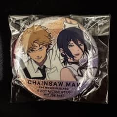 劇場版　チェンソーマン　レゼ篇　当たり　グリッター缶バッジ　デンジ&レゼ　ペア柄 劇場版 チェンソーマン レゼ篇 当たり グリッター缶バッジ