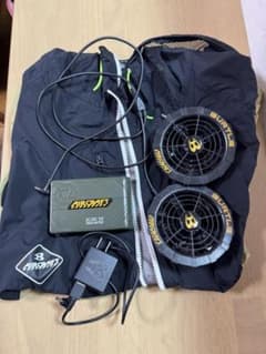 バートルBURTLE AIRCRAFT 空調服 半袖　XL セットのサムネイル