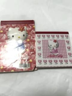 平成 レトロ サンリオ エンジェル ハローキティ メモ帳 おまとめ売り