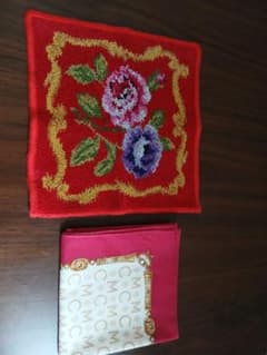 Giá cuối cùng Tình trạng tốt★ Khăn tay chenille Etoile & Khăn tay MCM - 4