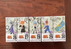 未開封・希少】ジャンプ50周年ワールドコレクタブルフィギュアvol.6 全