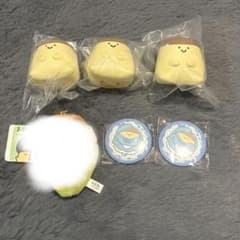 문구와 함께 푸딩씨 캔 배지 푸니푸니시대