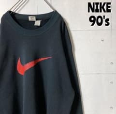 ナイキ　スウォッシュ　銀タグ　NIKE 90's スウェット Lサイズのサムネイル