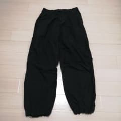 UNIQLO メンズ コットンワークパンツ ブラック Sサイズのサムネイル