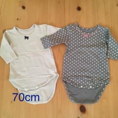 西松屋　ロンパース 肌着　70cmのサムネイル