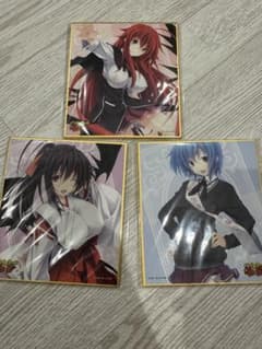 ハイスクールD×Dくじ引き堂 ミニ色紙 2枚入り✖️3個セット - メルカリ