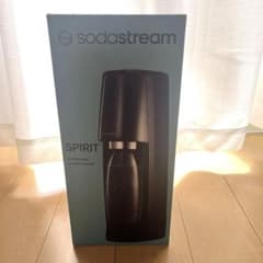 sodastream SPIRIT ブラック　新品未使用 SodaStream SPIRIT 炭酸水メーカー ブラック - メルカリ