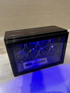 JINS&VICO 時計　ワインディングマシーン　8本　LEDライト　美品のサムネイル