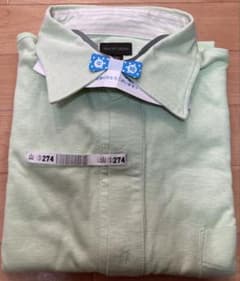 Henry Cotton's 半袖シャツ XXL ライトグリーンのサムネイル