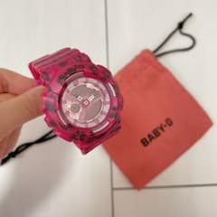 baby-g 腕時計 ピンク ヒョウ柄のサムネイル