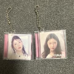 ILLIT MOKA YUNAH ミニCDキーホルダー 2個セットのサムネイル