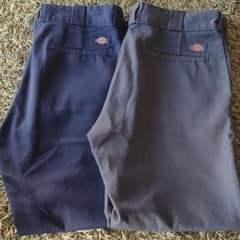 ＥＫＫＵN 様専用 古着美品  DICKIES 874  紺 灰色 ２枚セットのサムネイル