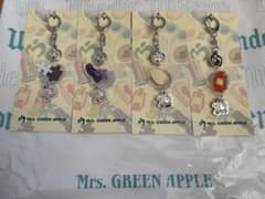 Mrs. GREEN APPLE 10周年 キーホルダー 4種セットのサムネイル