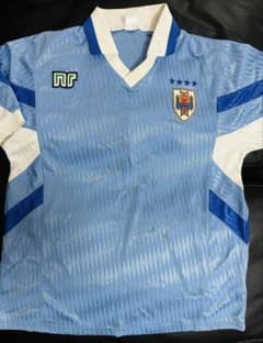 貴重】サッカー ウルグアイ代表 ユニフォーム ゲームシャツ 94年 nr 【激レア・当時物】エネーレ ウルグアイ代表 ユニフォーム Lサイズ 1995年