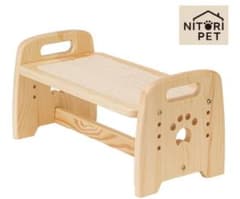 NITORI PET 猫用食器台 木製のサムネイル