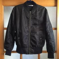 MA-1 ブルゾン ジャケット ブラックのサムネイル