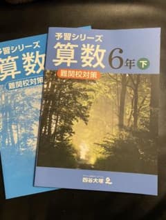 四谷大塚 予習シリーズ 難関校対策　算数　6年下のサムネイル