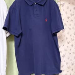 t*u様 POLO RALPH LAUREN ポロシャツ ネイビー L8/27まのサムネイル